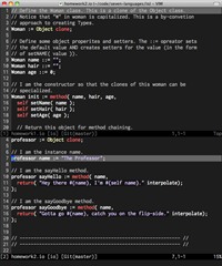 Io Syntax Highlighting in Vim